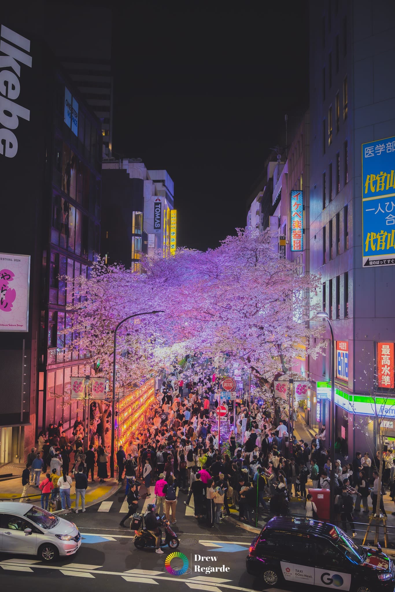Shibuya After Dark — Shibuya, Tokyo by Drew Regarde